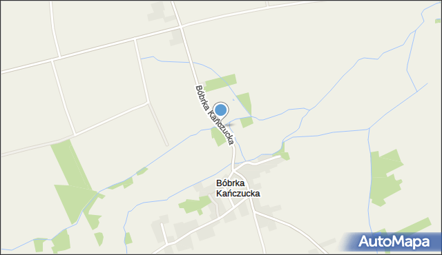 Bóbrka Kańczucka, Bóbrka Kańczucka, mapa Bóbrka Kańczucka