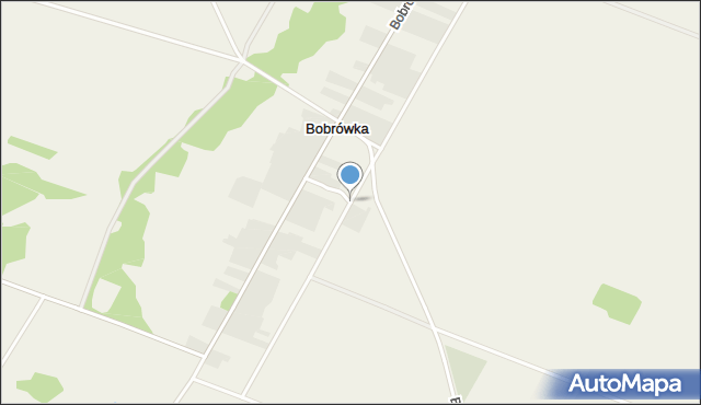 Bobrówka gmina Jaświły, Bobrówka, mapa Bobrówka gmina Jaświły