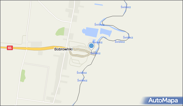 Bobrowniki gmina Gródek, Bobrowniki-Bierastavica, mapa Bobrowniki gmina Gródek