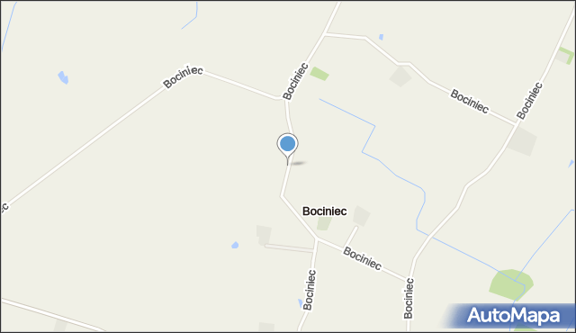 Bociniec, Bociniec, mapa Bociniec