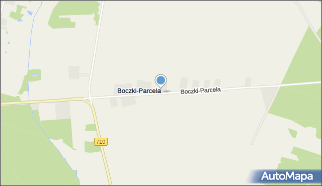 Boczki-Parcela, Boczki-Parcela, mapa Boczki-Parcela