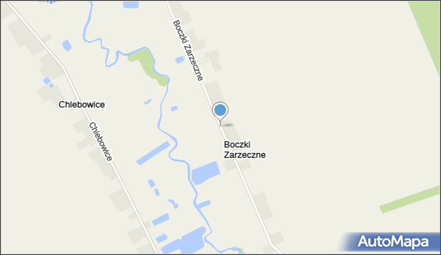 Boczki Zarzeczne, Boczki Zarzeczne, mapa Boczki Zarzeczne