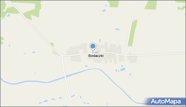 Bodaczki, Bodaczki, mapa Bodaczki