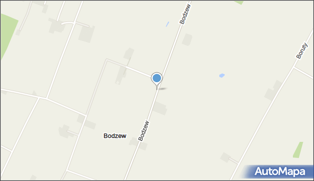 Bodzew, Bodzew, mapa Bodzew