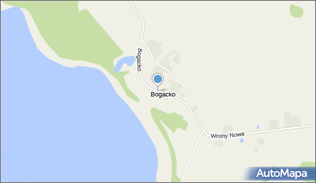 Bogacko, Bogacko, mapa Bogacko