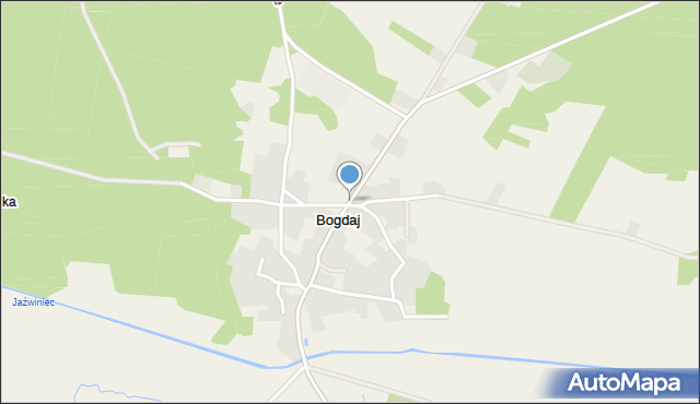 Bogdaj, Bogdaj, mapa Bogdaj