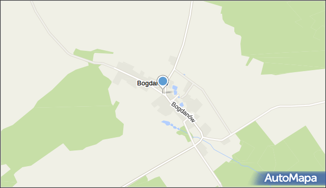 Bogdanów gmina Grodków, Bogdanów, mapa Bogdanów gmina Grodków