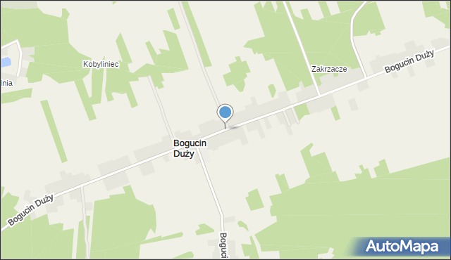 Bogucin Duży, Bogucin Duży, mapa Bogucin Duży