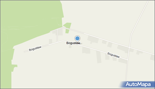 Bogusław gmina Gorzków, Bogusław, mapa Bogusław gmina Gorzków