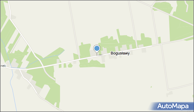 Bogusławy, Bogusławy, mapa Bogusławy