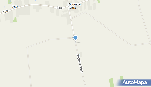 Bogusze Stare, Bogusze Stare, mapa Bogusze Stare