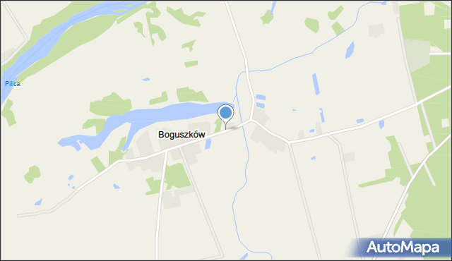 Boguszków, Boguszków, mapa Boguszków