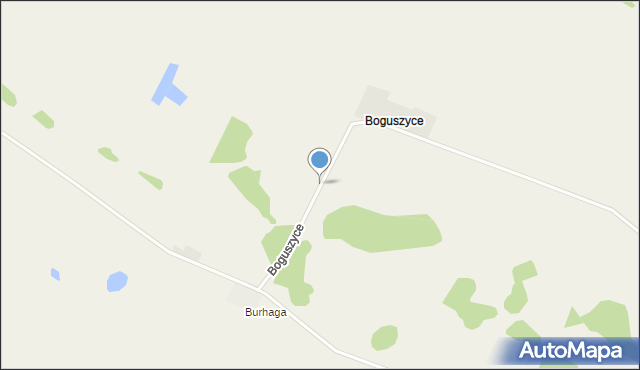 Boguszyce gmina Dolice, Boguszyce, mapa Boguszyce gmina Dolice