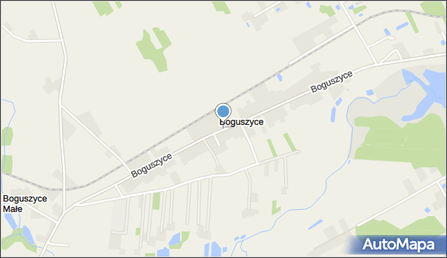 Boguszyce gmina Rawa Mazowiecka, Boguszyce, mapa Boguszyce gmina Rawa Mazowiecka
