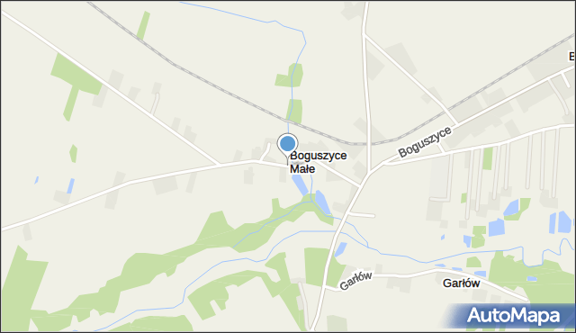 Boguszyce Małe, Boguszyce Małe, mapa Boguszyce Małe