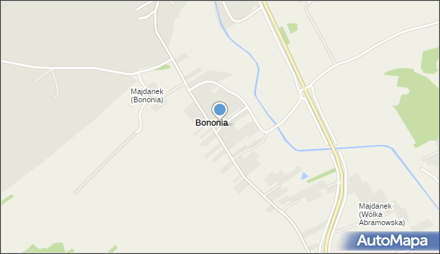 Bononia, Bononia, mapa Bononia