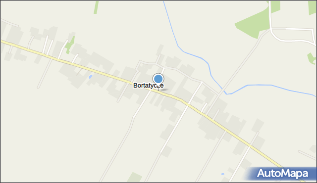 Bortatycze, Bortatycze, mapa Bortatycze