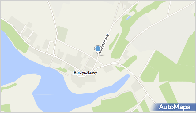 Borzyszkowy, Borzyszkowy, mapa Borzyszkowy