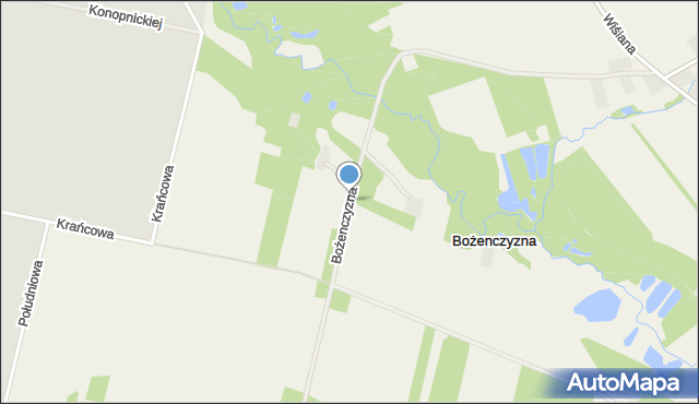 Bożenczyzna, Bożenczyzna, mapa Bożenczyzna