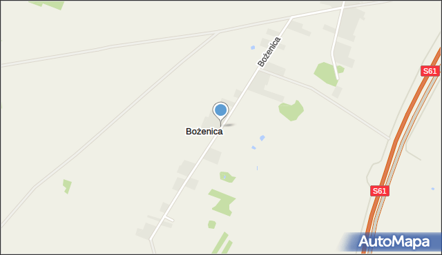 Bożenica, Bożenica, mapa Bożenica