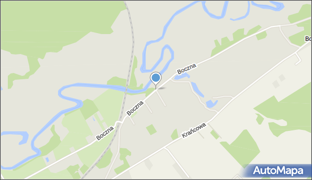 Brodnica, Boczna, mapa Brodnica