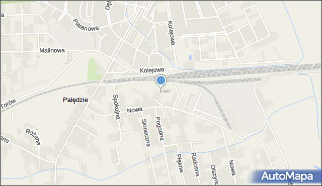 Dąbrówka gmina Dopiewo, Boczna, mapa Dąbrówka gmina Dopiewo