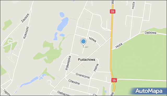 Gniezno, Boczna, mapa Gniezna