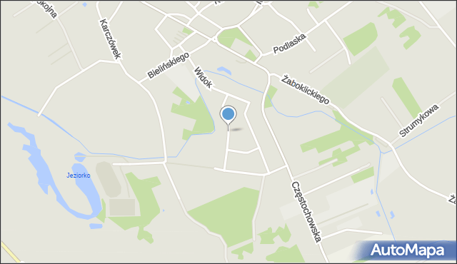 Karczew powiat otwocki, Bohaterów Powstania Styczniowego, mapa Karczew powiat otwocki