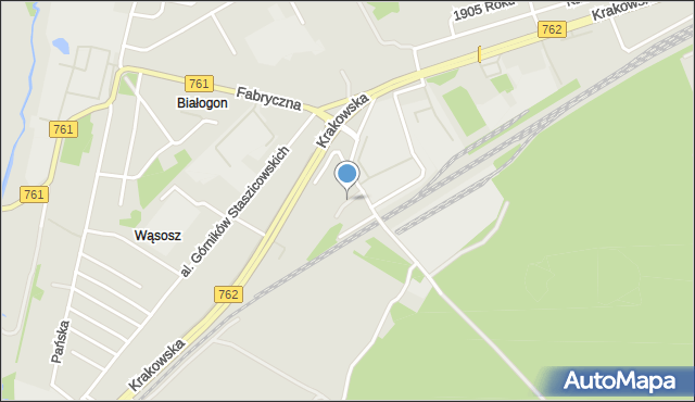 Kielce, Bocznica, mapa Kielc