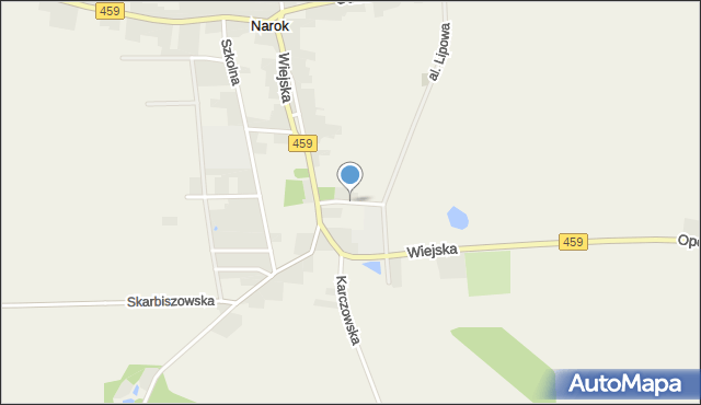 Narok, Boczna, mapa Narok