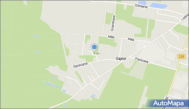 Wołów, Boczna, mapa Wołów