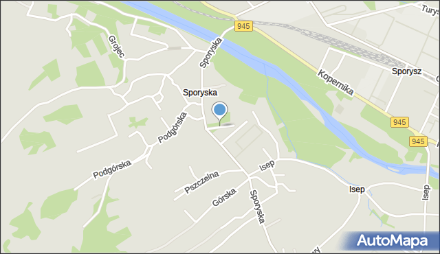 Żywiec, Boczna, mapa Żywiec