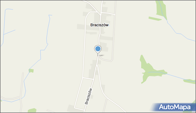 Braciszów, Braciszów, mapa Braciszów