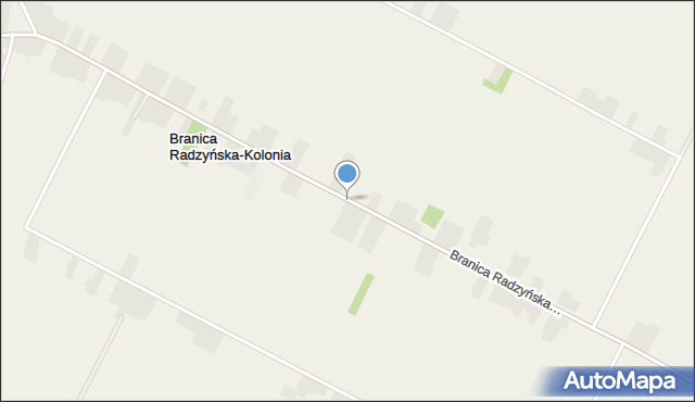 Branica Radzyńska-Kolonia, Branica Radzyńska-Kolonia, mapa Branica Radzyńska-Kolonia