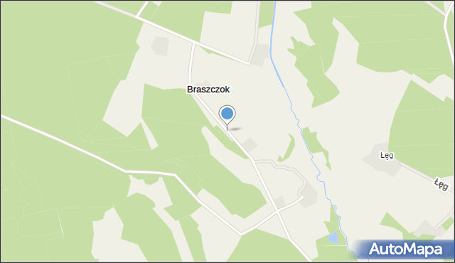 Braszczok, Braszczok, mapa Braszczok