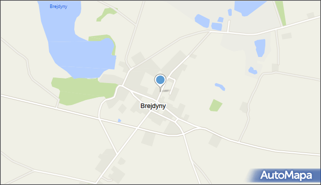 Brejdyny, Brejdyny, mapa Brejdyny