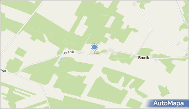 Brenik, Brenik, mapa Brenik