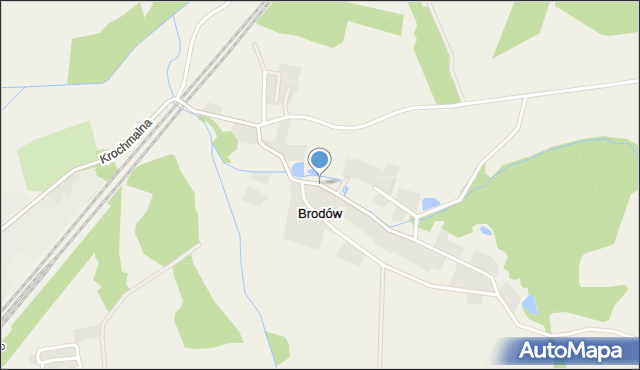 Brodów, Brodów, mapa Brodów