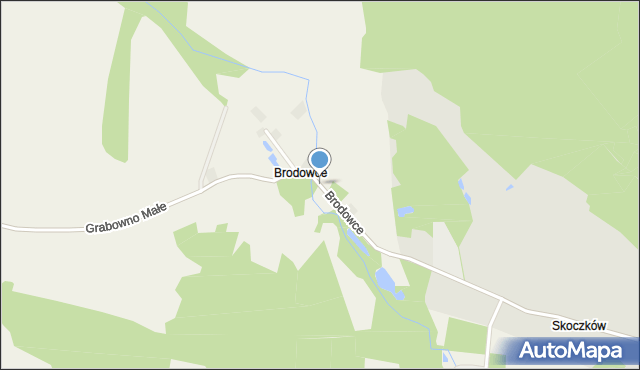 Brodowce, Brodowce, mapa Brodowce