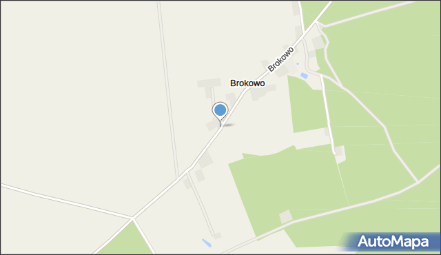 Brokowo, Brokowo, mapa Brokowo
