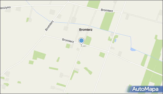 Bromierz, Bromierz, mapa Bromierz