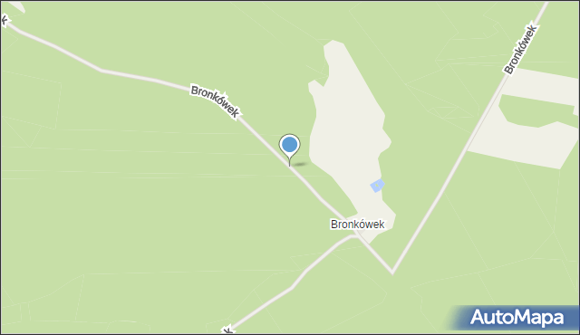 Bronkówek, Bronkówek, mapa Bronkówek