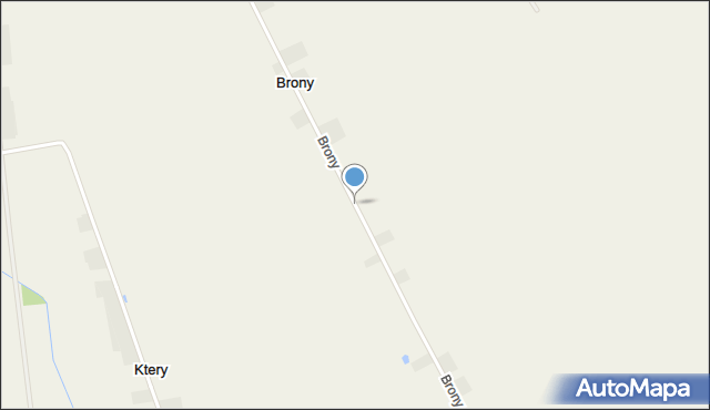 Brony, Brony, mapa Brony