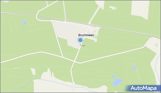 Bruchniewo, Bruchniewo, mapa Bruchniewo