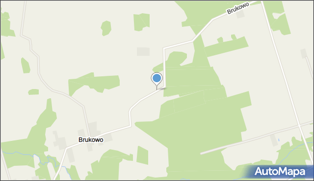Brukowo, Brukowo, mapa Brukowo