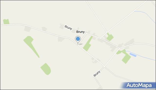 Bruny, Bruny, mapa Bruny