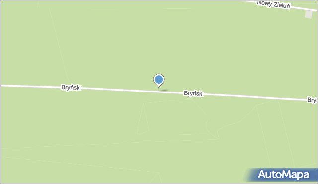 Bryńsk, Bryńsk, mapa Bryńsk