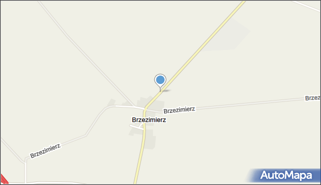 Brzezimierz, Brzezimierz, mapa Brzezimierz