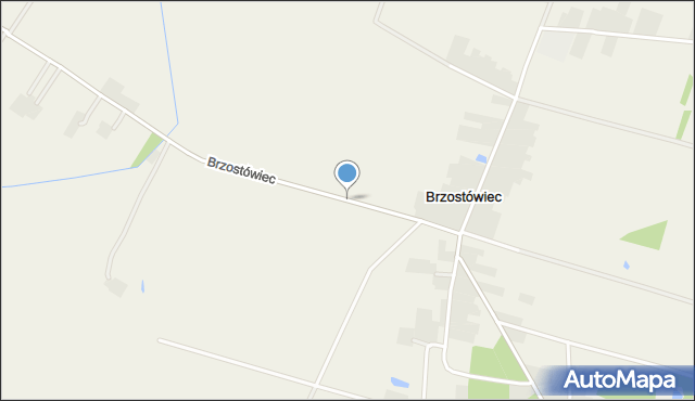 Brzostówiec, Brzostówiec, mapa Brzostówiec