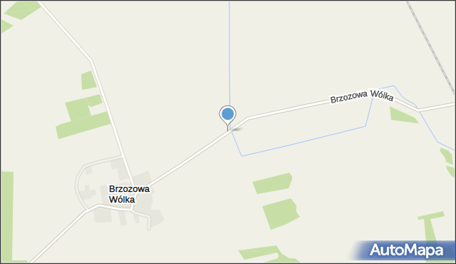 Brzozowa Wólka, Brzozowa Wólka, mapa Brzozowa Wólka